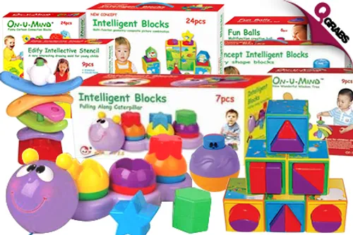 For QR25 Have Fun While Teaching Your Child with Imaginative Toys - Choose from 7 Creative Designs! (QR50 Value)